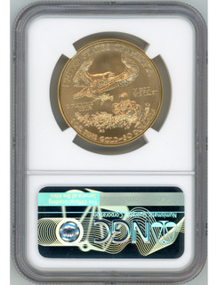 2019 $50 One Ounce Gold Eagle NGC MS70 Don Everhart Signed