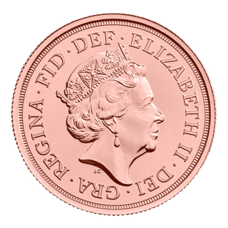 2022 Queen Elizabeth Double Sovereign Gold Bullion Coin