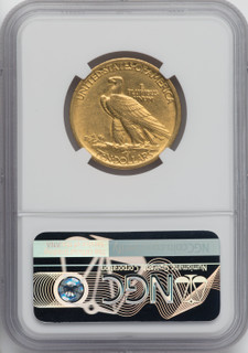 1907 $10 No Motto Indian Eagle NGC AU55