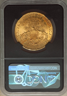 1904 $20 Liberty Liberty Double Eagle NGC MS64 Ed Moy Signed
