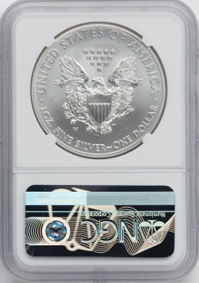 2013-W Burnished Silver Eagle NGC MS70