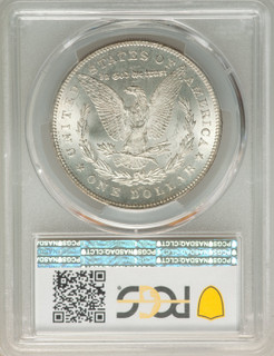 1880-CC $1 Reverse of 1878 Morgan Dollar PCGS MS63