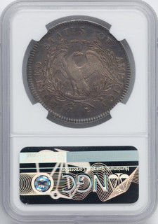 1795 S$1 Flowing Hair Three Leaves Early Dollar NGC XF45