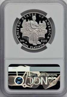 2006-W $100 One-Ounce Platinum Eagle Statue of Liberty NGC PF70