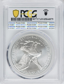 2021 American Silver Eagle Type 2 At Dusk & Dawn 35th Anniversary 274th PCGS MS69