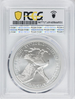 2021 American Silver Eagle Type 2 At Dusk & Dawn 35th Anniversary 326th PCGS MS69