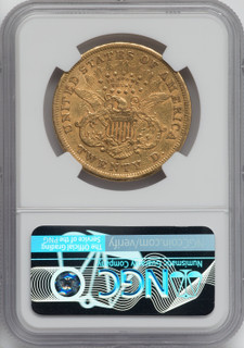 1867-S $20 Liberty Gold Double Eagle NGC XF45