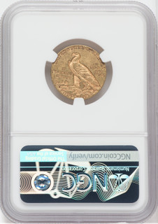 1913-S $5 Indian Half Eagle NGC AU58