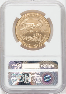 2003 $50 American Gold Eagle NGC MS70 Ed Moy Hand Signed