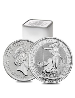 2023 British 1 Oz Silver Britannia Coin BU