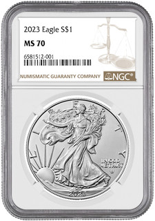 2023 American Silver Eagle NGC MS70