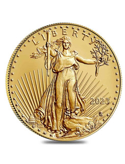 2023 1/2 oz $25 American Gold Eagle Coin BU