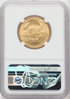 1988 $25 Half Ounce Gold Eagle NGC MS69 Don Everhart Signed