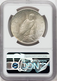 1935 $1 Peace Dollar NGC MS66