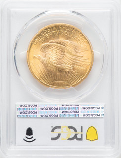 1907 $20 Saint Saint-Gaudens Double Eagle PCGS MS64
