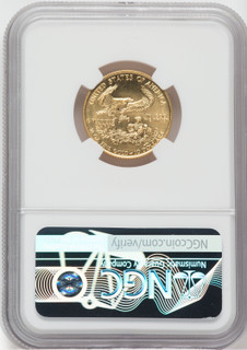 1994 $10 American Gold Eagle NGC MS69 Ron Harrigal Signed