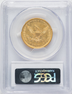 1839 $10 Type of 1840 Small Letters Liberty Eagle PCGS XF45