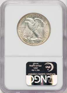 1935-D 50C Walking Liberty Half Dollar NGC MS65