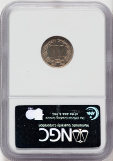 1887/6 3CN Proof Three Cent Nickel NGC PR66