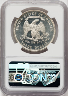 1875 Proof Trade Dollar NGC PR64