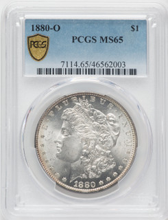 1880-O $1 Morgan Dollar PCGS MS65