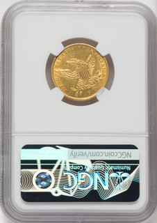 1838 $5 Classic Half Eagle NGC MS61