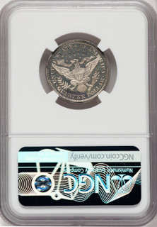 1896 25C CA Proof Barber Quarter NGC PR66