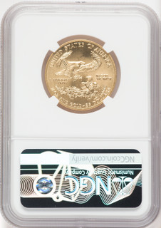2007 $25 American Gold Eagle NGC MS69 Ron Harrigal Signed