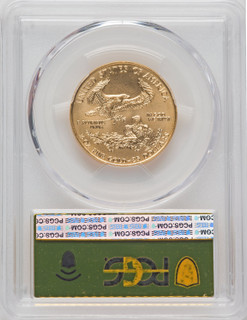 1999 $25 Half-Ounce Gold Eagle PCGS MS70