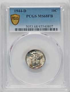 1944-D 10C FB Mercury Dime PCGS MS68