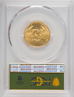 1987 $10 Quarter-Ounce Gold Eagle PCGS MS70