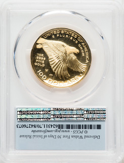 2017-W $100 American Liberty High Relief First Strike PCGS PR70