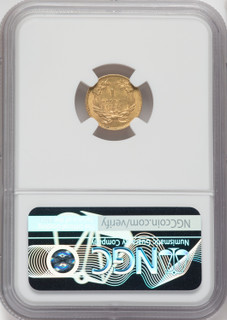 1854 G$1 Type Two Gold Dollar NGC AU58