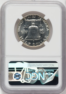 1952 50C Proof Franklin Half Dollar NGC PR67