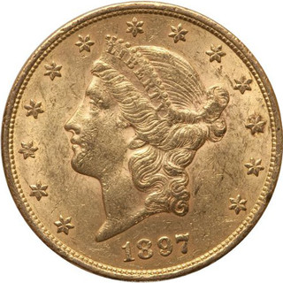 Pre-33 $20 Liberty Gold Double Eagle Coin AU Grade