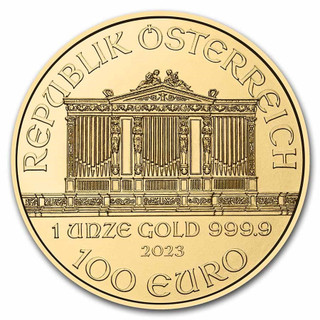 2023 1 oz Austrian Philharmonic Gold Coins BU