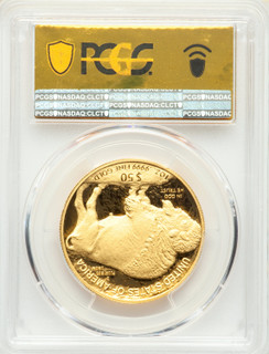 2010-W $50 One-Ounce Gold Buffalo .9999 Fine Gold PCGS PR70
