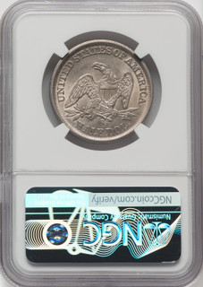 1860-S 50C Seated Half Dollar NGC MS64