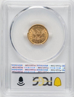 1897 $2.50 Liberty Quarter Eagle PCGS MS61