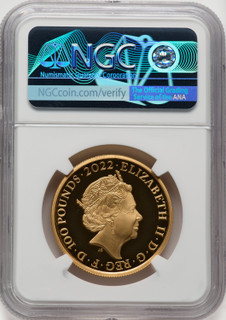 Elizabeth II gold Proof  King Henry VII  100 Pounds (1 oz) 2022 PR69 Ultra Cameo NGC World Coins NGC MS69