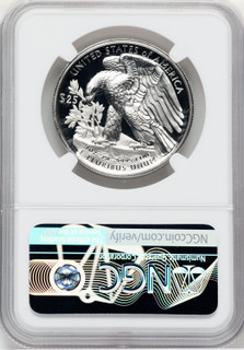 2018-W $25 Palladium High Relief NGC PF70 Ed Moy