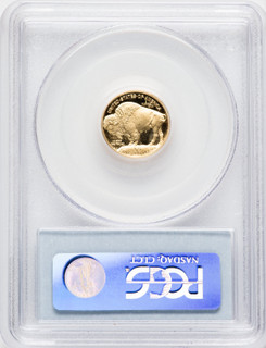 2008-W $5 Tenth-Ounce Gold Buffalo Fine Gold PCGS PR70