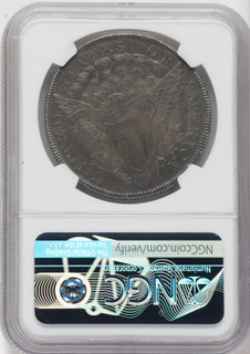 1799 S$1 7x6 Stars Early Dollar NGC AU58