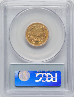 1856 $3 Three Dollar Gold Pieces PCGS XF45