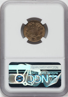 1857 1C Flying Eagle Cent NGC MS63