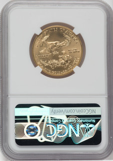 2007 $25 Half-Ounce Gold Eagle NGC MS69
