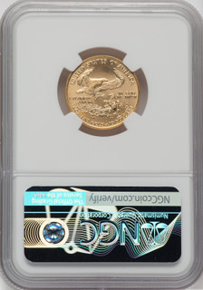 2002 $10 Quarter-Ounce Gold Eagle NGC MS69
