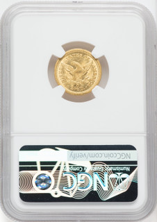 1846-O $2.50 Liberty Quarter Eagle NGC MS64