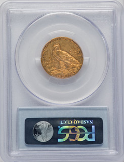 1913-S $5 Indian Half Eagle PCGS AU50