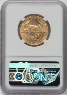 1996 G$25 Half-Ounce Gold Eagle NGC MS69